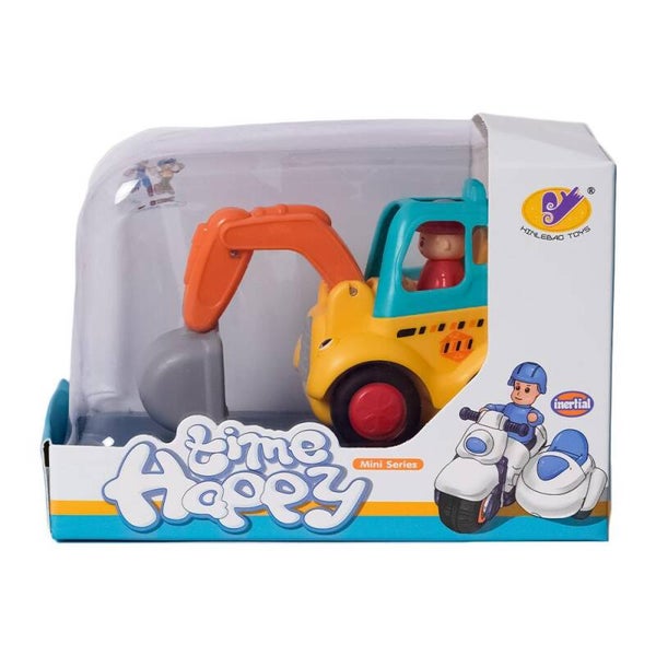 Vroemstad Graafmachine met Brede Graafbak – 14 cm – Robuust Bouwspeelgoed vanaf 3 Jaar