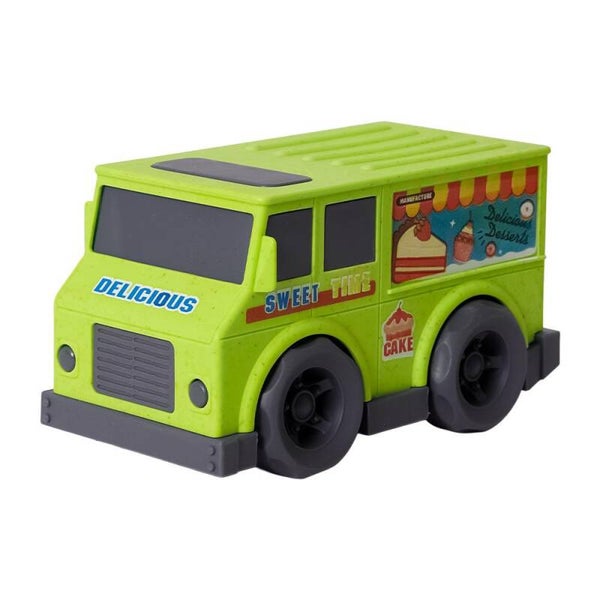 BIOplastic Blokwagen Toetjes – 15 cm – Duurzame Speelgoedauto – Vanaf 18 Maanden