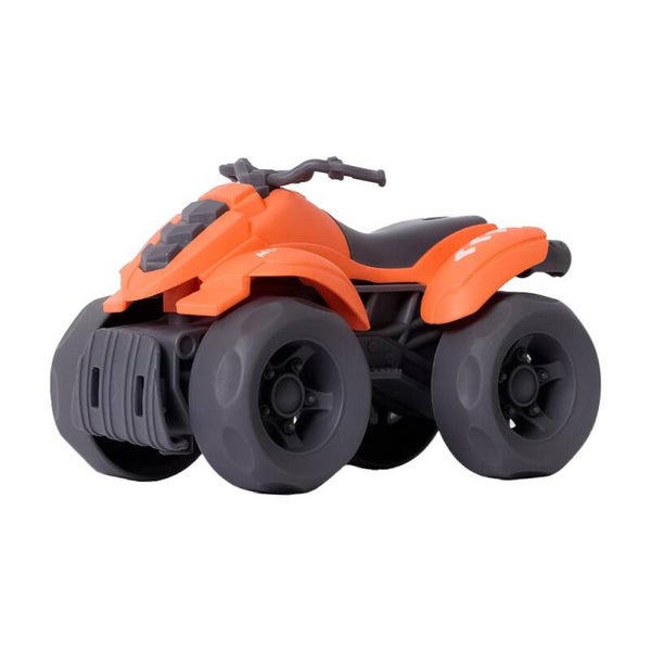 BIOplastic Quad Oranje – 12,5 cm – Duurzaam Speelgoedvoertuig – Vanaf 18 Maanden