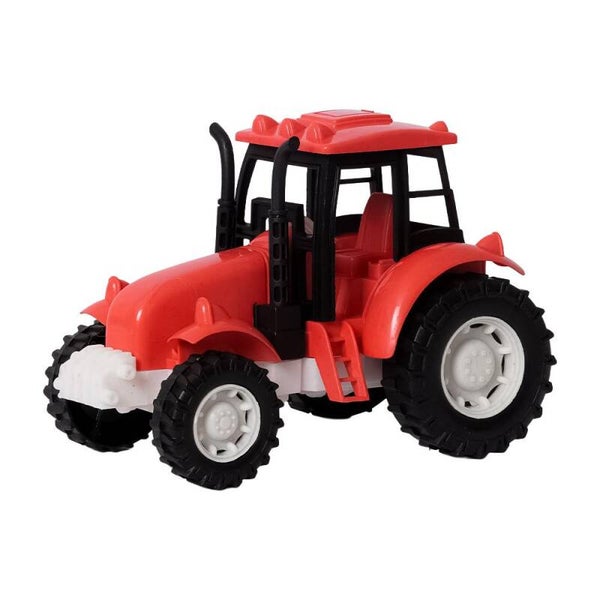 BIOplastic Traktor Middel Rood – Opvallende Kracht voor Elke Speelboerderij!