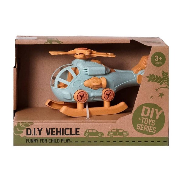 BIOplastic Demonteerbare Helikopter – Educatief Bouwpakket – Duurzaam Speelgoed vanaf 3 Jaar