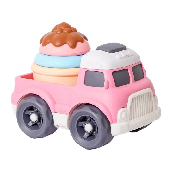 BIOplastic Cake Truck – Duurzame Speelgoedauto – Milieuvriendelijk & Educatief – Vanaf 3 Jaar