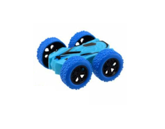 Blauwe Flip Over Frictie Auto – Razendsnelle Actie en Coole Salto's!