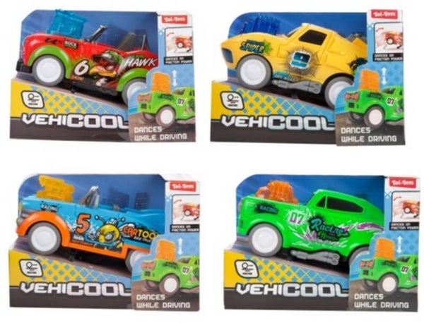 Toi-Toys Dancing Hot Rod – Dansende Speelgoedauto met Licht en Geluid – 19 cm – Kies je Kleur!