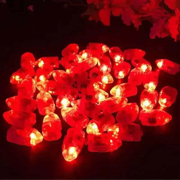 Led lampje  model 1 rood