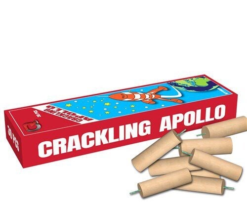 Crackling Apollo (30 stuks) – C1 Kindervuurwerk – Knalrotjes met Knettereffect – Vanaf 12 jaar
