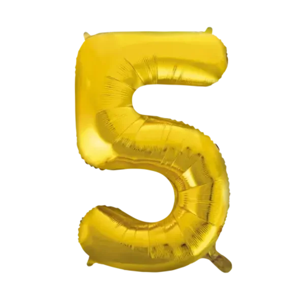 Folie ballon Goud 5. 34"