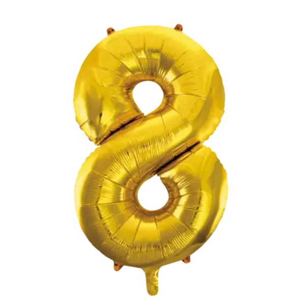 Folie ballon Goud 8. 34"