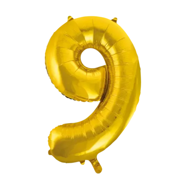 Folie ballon Goud 9. 34"
