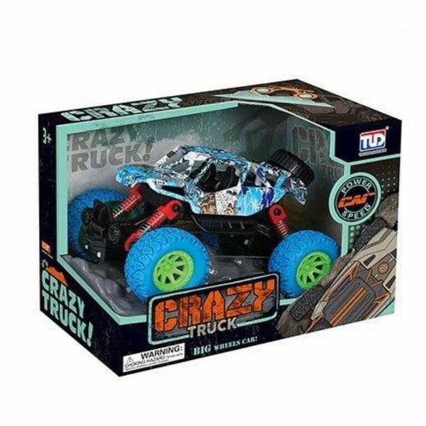 Grote Pull Back Crazy Monster Truck in Giftbox | Kleurrijkspelen  Meta Omschrijving: Koop de Grote Pull Back Crazy Monster Truck bij kleurrijkspelen! Stoere stuntauto met pull-back motor in een luxe giftbox (19x11x14 cm). Perfect cadeau!