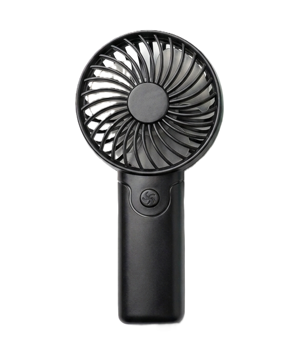 Handventilator Zwart – Compacte Mini Ventilator (15 x 7.5 x 4.5 cm)