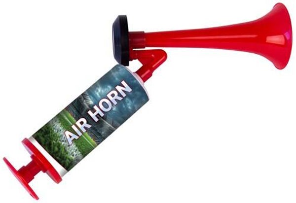 Luchttoeter met Handpomp – Luide Supporterstoeter – Feest & Stadion Toeter – Herbruikbaar