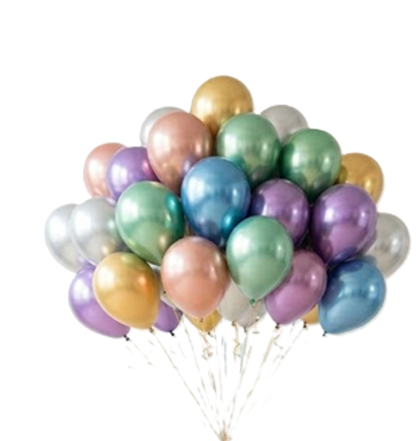 Metallic Latex Ballonnen – 10 stuks Kies je Kleur!