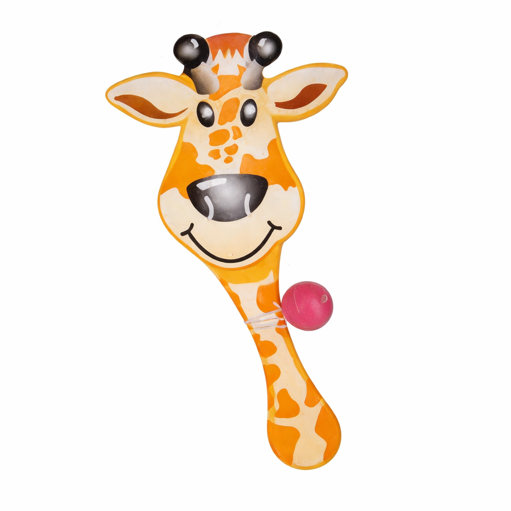 Houten Padel Spel Giraffe