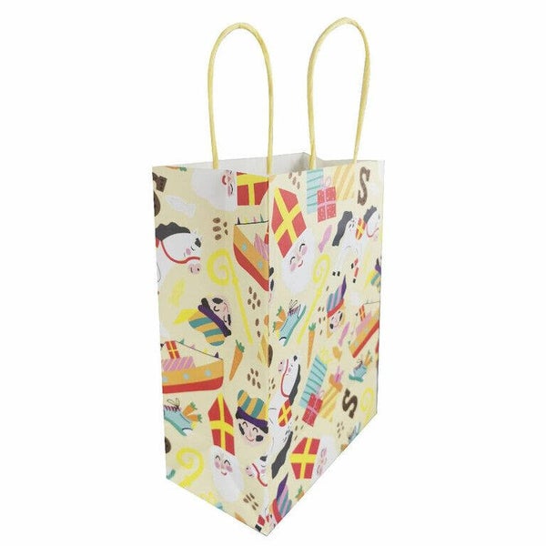Papieren  gift tas  Sinterklaas