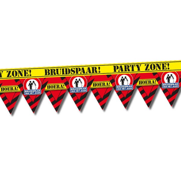 Feest lint bruidspaar van het jaar