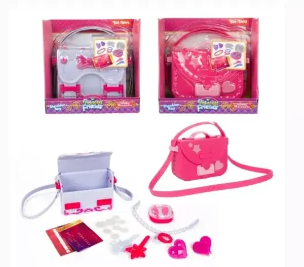 Toi-Toys Princess schoudertas met accessoires - 12-delig