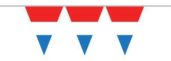 Vlaggenlijn PE Nederland (FSC) 10 Meter  Hollandse Rood-Wit-Blauw Feestslinger  Duurzaam