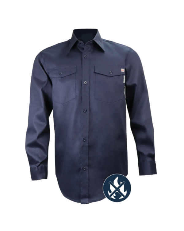 Gatts Work Wear 629FR - Chemise de soudeur Manches Longues