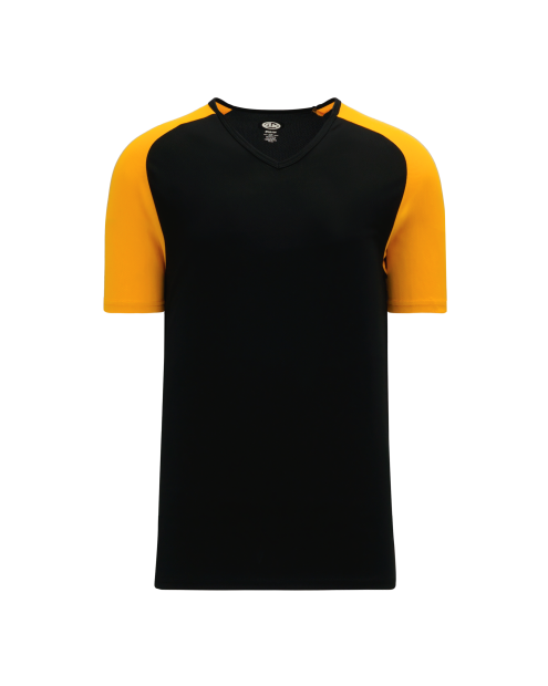 Sportif tricot A1375 - T-shirts à manches courtes à col en V hommes et juniors