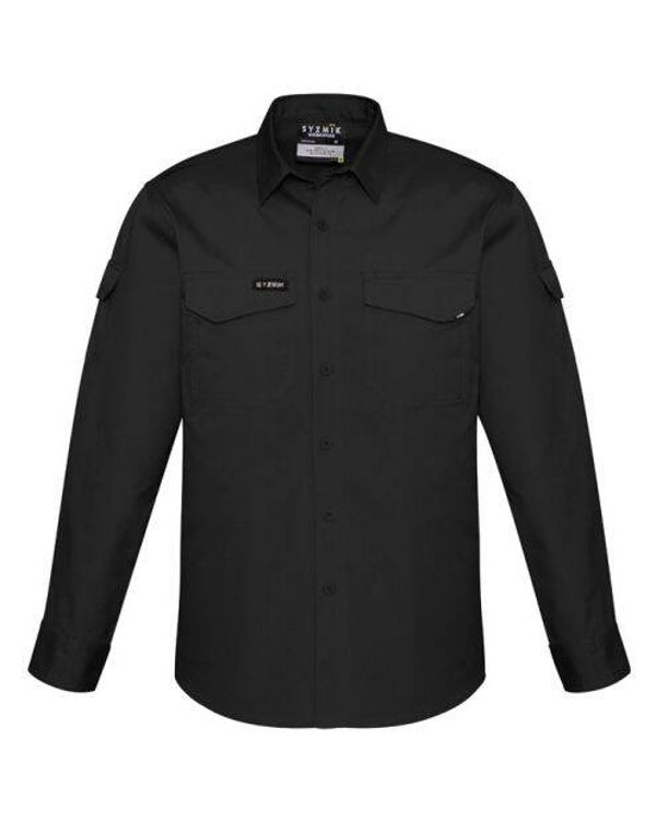 Syzmik zw400 - Chemise à manches longues robuste et rafraîchissante pour homme