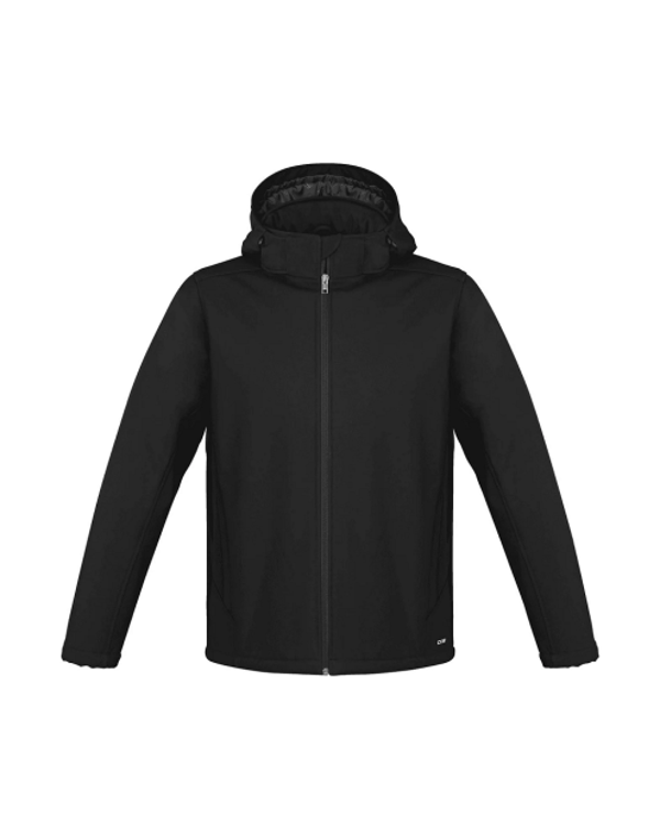 CX2 L03170 - Hurricane - Veste softshell isolée pour homme avec capuche amovible