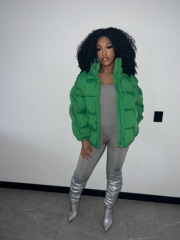 ‘KEEP IT UP’ JACKET (green)