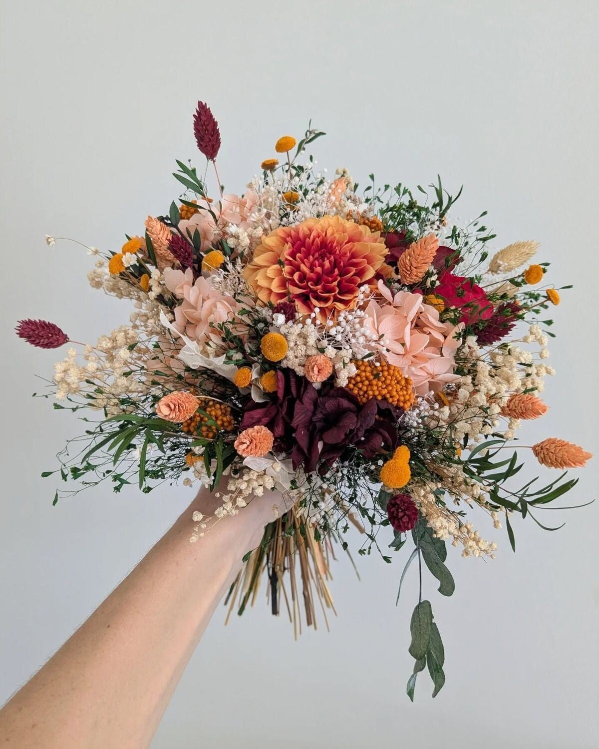 fleurs séchées