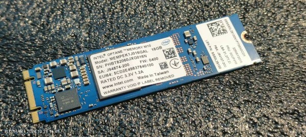 Intel® Optane™ Arbeitsspeicher der Produktreihe M10 16 GB