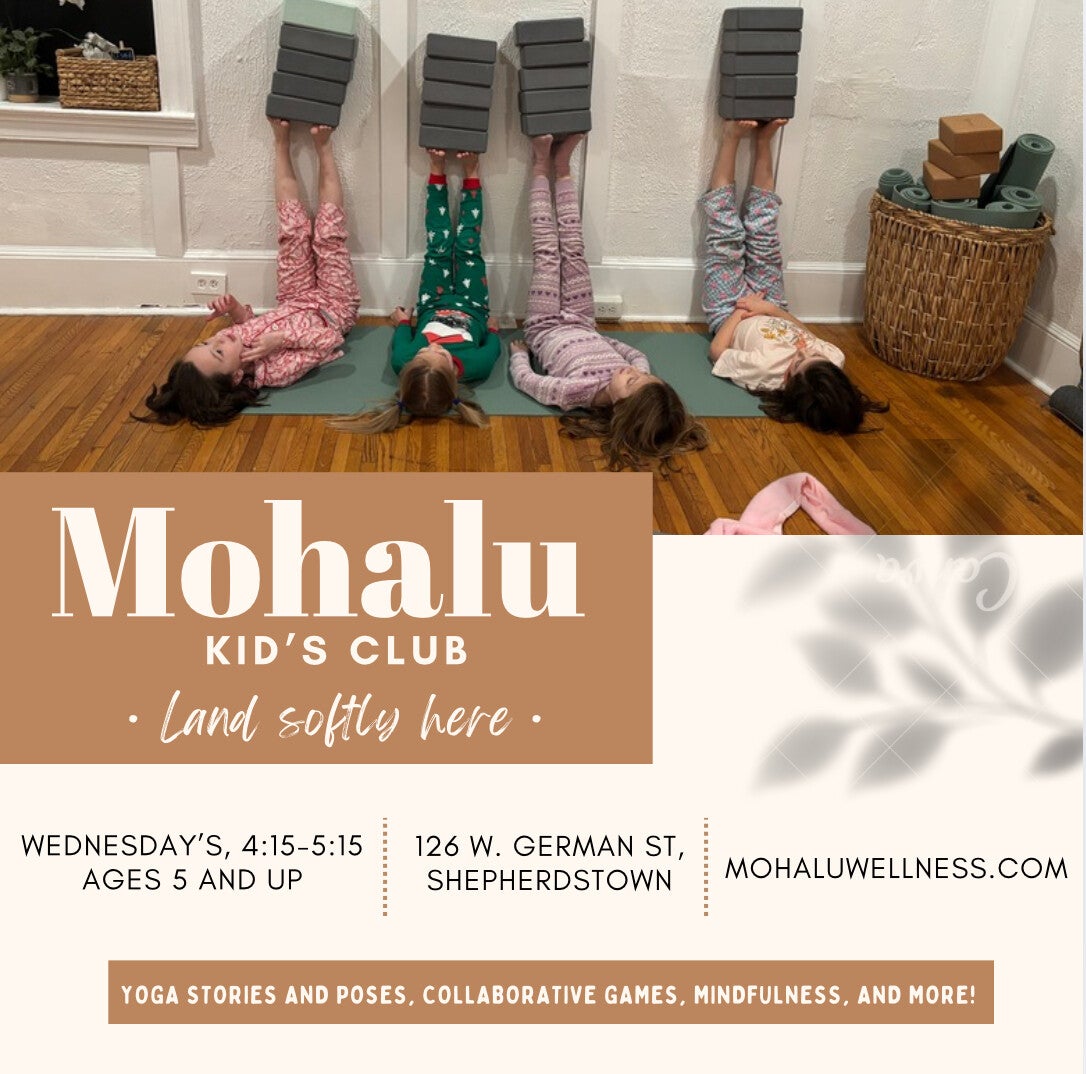 Mohalu Kid's Club: *Ongoing* - Every Wednesday from 4:15-5:15 *Register through Mohalu only*