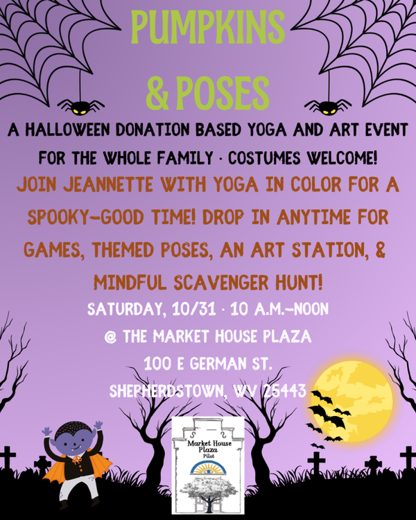 Pumpkins & Poses: a Halloween donation based family event