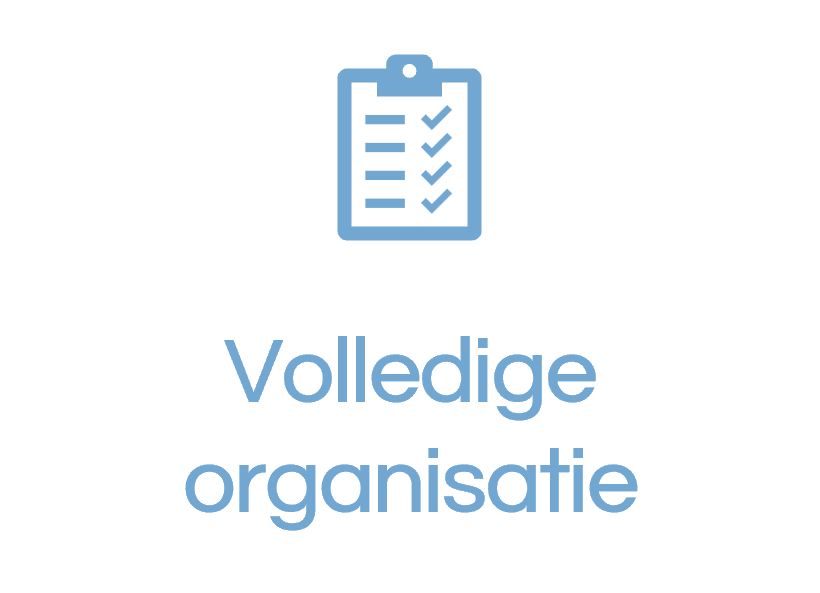 Volledige eventorganisatie en projectbegeleiding – Blue Project & Event Support