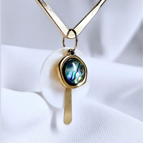Chocker Blue SeaShell