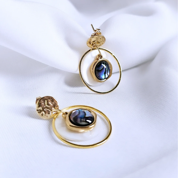 Musical Earrings - Abalone