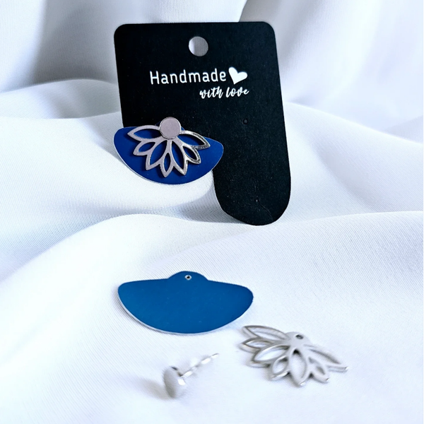 Lotus - Blue - Silver