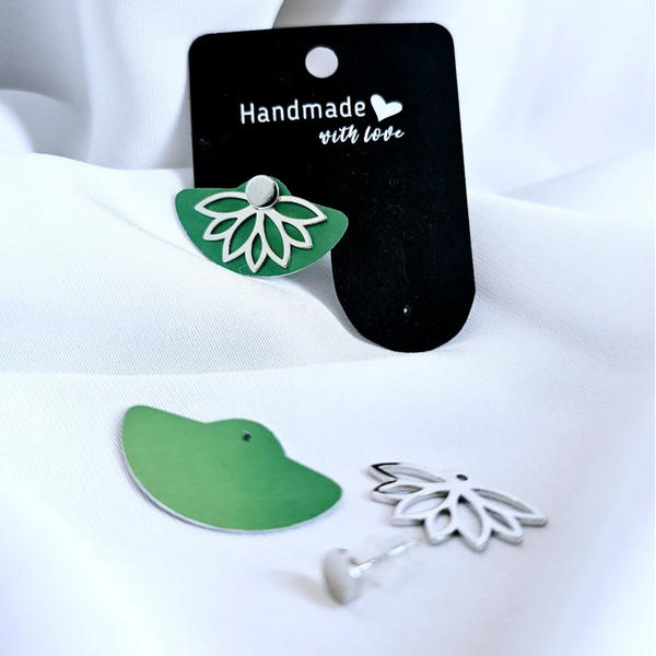 Lotus - Green - Silver