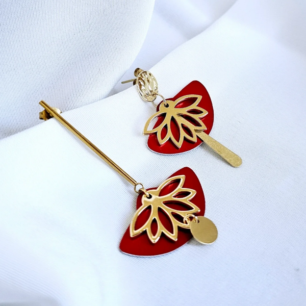 Red Lotus Asymmetrical