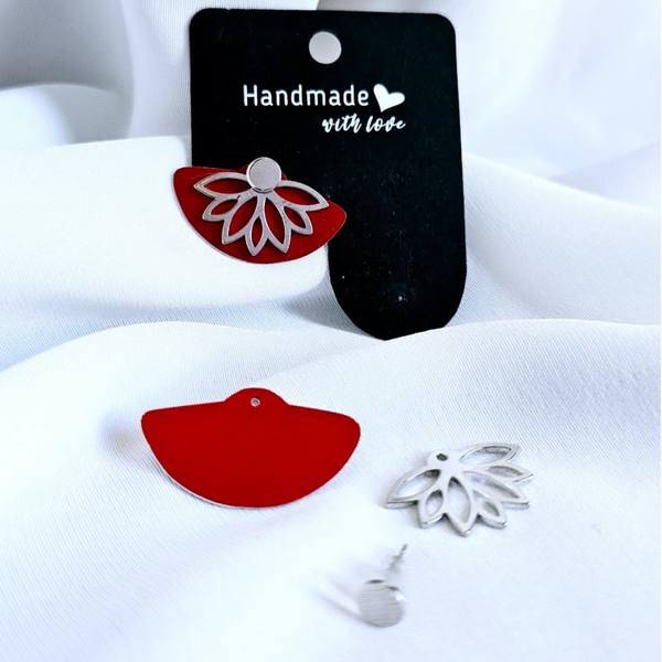 Lotus - Red - Silver