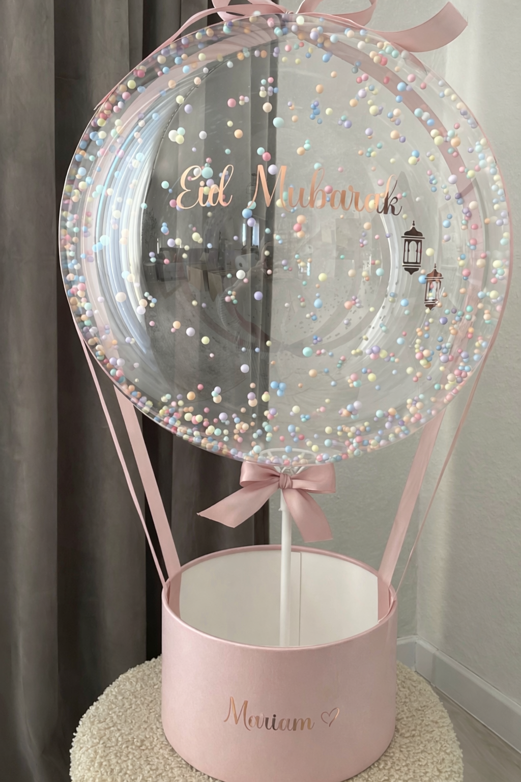 Eid Mubarak hot air balloon