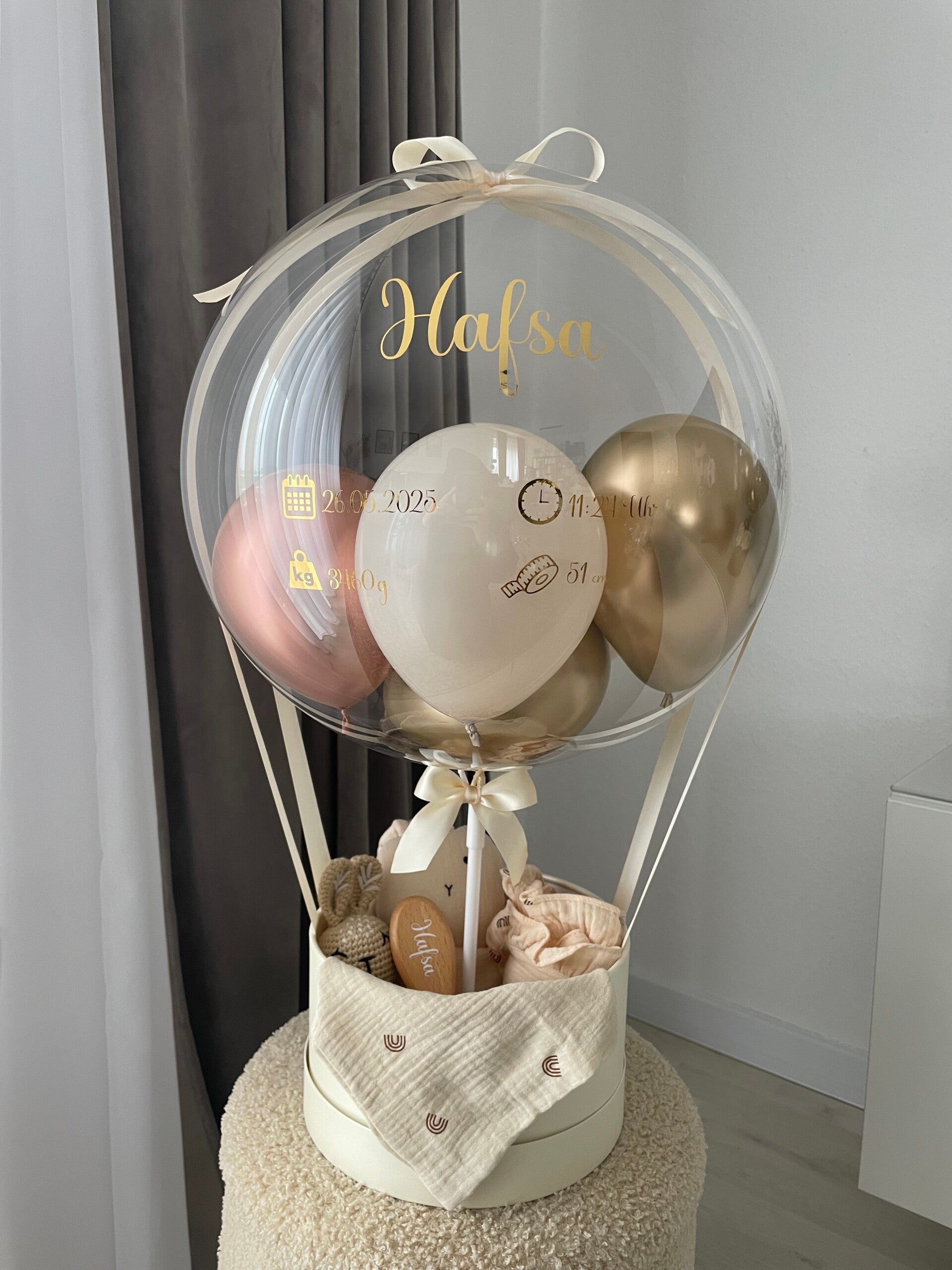Hotairballoon mit Geschenkset
