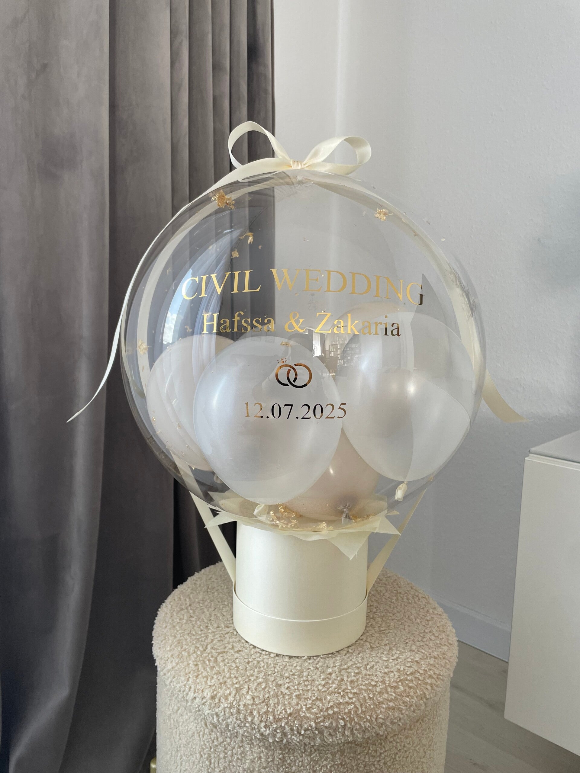 Ballon-Hochzeit