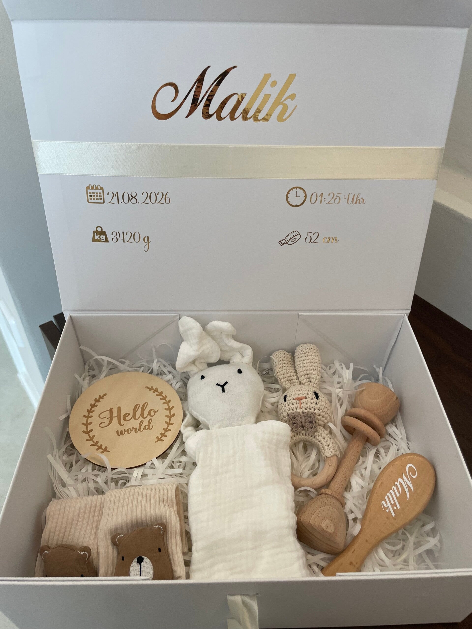 Personalisiertere Geschenkbox