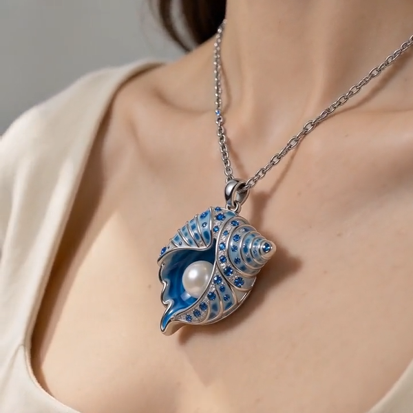 Collier Perle de Richesse et de Chance