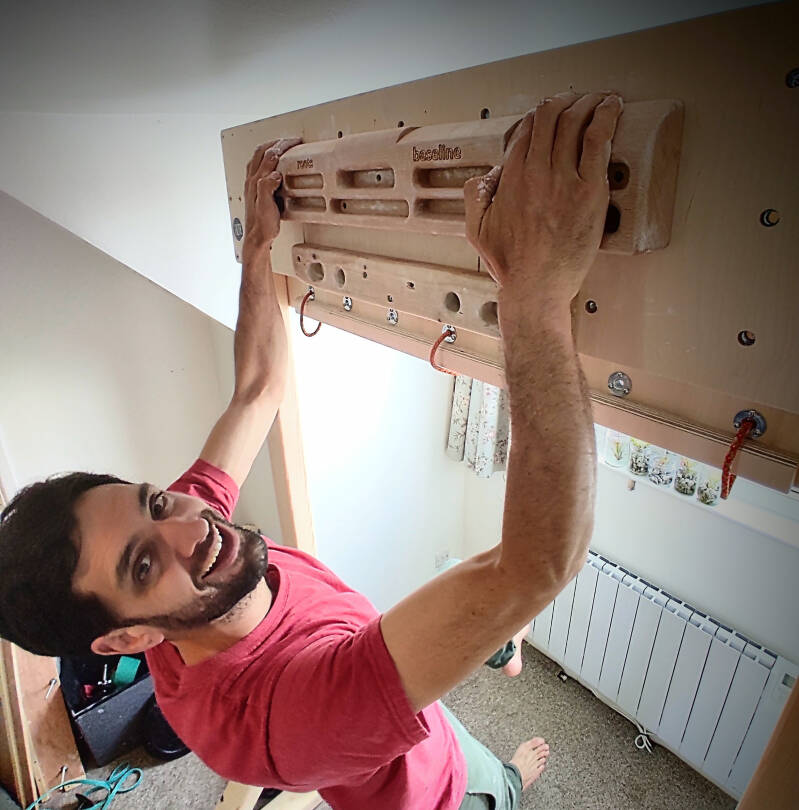 roots Climbing, Baseline Hangboard, finger strength training for climbing and bouldering, 2022