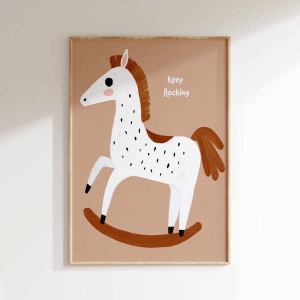 Kinderkamer print | Keep rocking