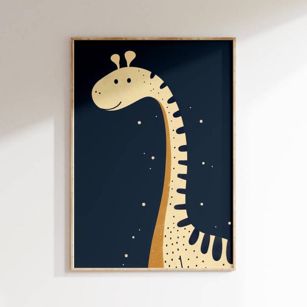 Kinderkamer print | Dinosaurus Harry