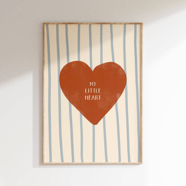 Kinderkamer print | My little heart