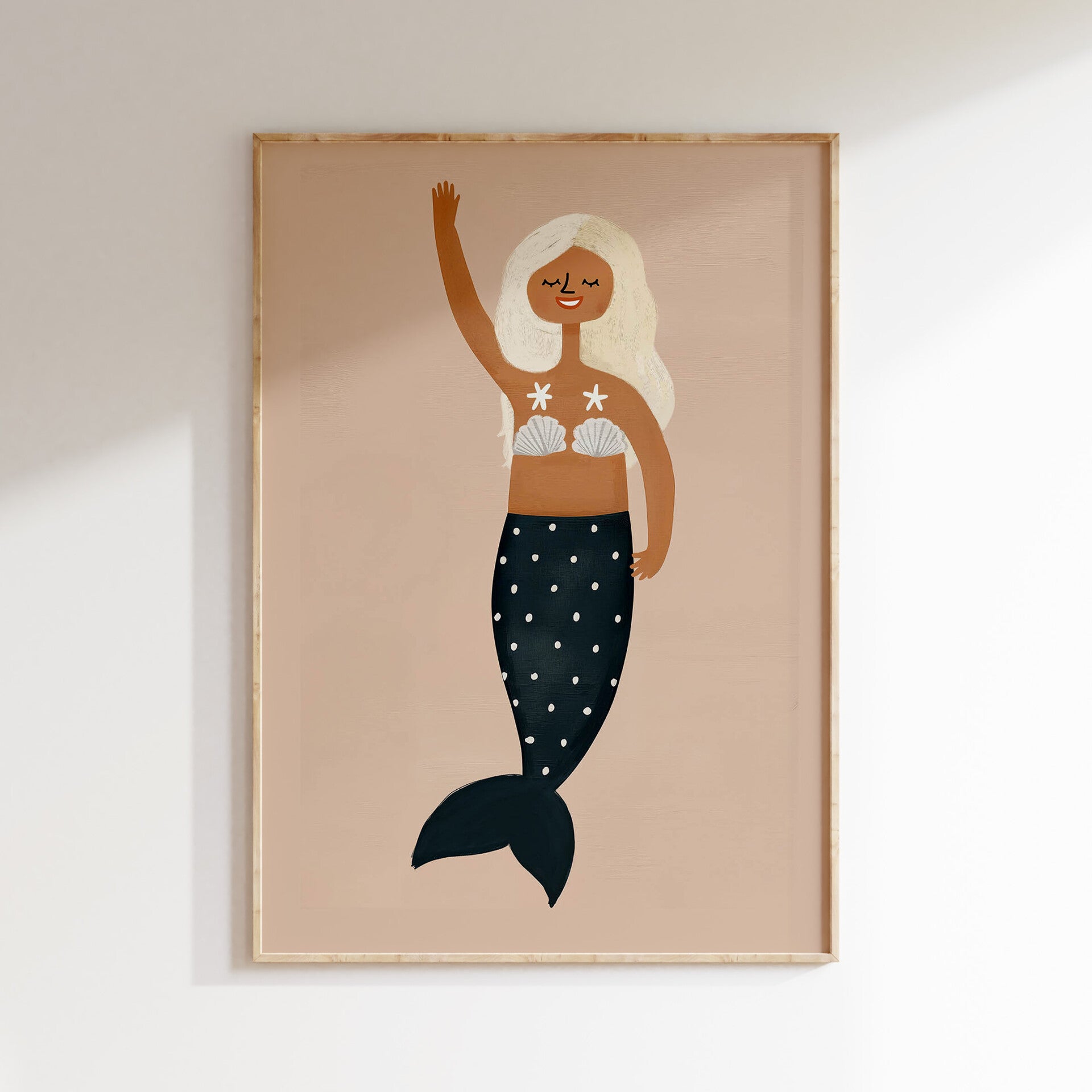 Kinderkamer print | Zeemeermin Lola