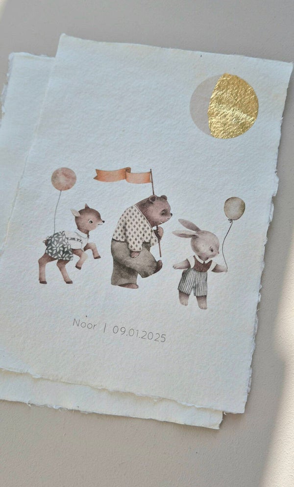 Maanstand poster - The night parade