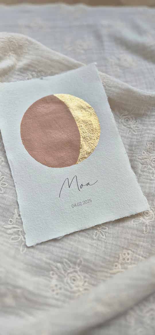 Maanstand poster - Camel